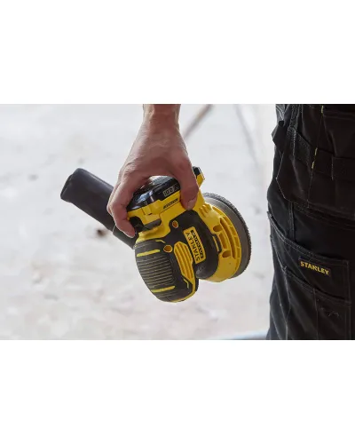 Шліфмашина ексцентрикова акумуляторна безщіткова STANLEY FATMAX SFMCW220B
