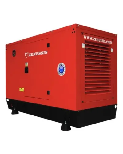 Газовий генератор 88 кВт трифазний Zenessis ESE 110 PSI