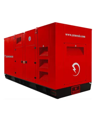Газовий генератор 440 кВт трифазний Zenessis ESE 550 TBG