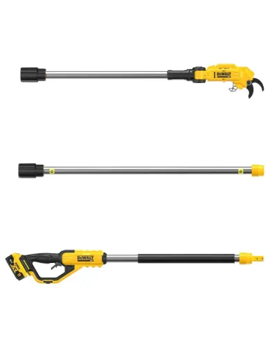 Ножиці садові - секатор зі штангою акумуляторний DeWALT DCMPP569P1 (АКБ і ЗП) (DCMPP569P1)