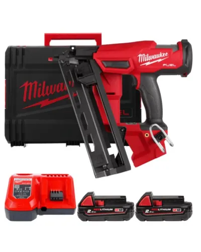 Пістолет цвяхозабивний акумуляторний безщітковий Milwaukee 16GA M18 FN16GA-202X (4933478092)