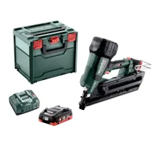 Акумуляторний цвяхозабивач Metabo NFR 18 LTX 90 BL + 2 АКБ і ЗП в кейсі (612090800)