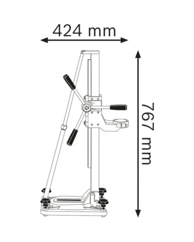 Стійка для дриля Bosch GCR 180 (0601190100)