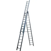 Лестница ELKOP VHR Profi 3x15 алюминиевая, 3 секции, 15 ступеней (38185)