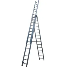 Лестница ELKOP VHR Profi 3x15 алюминиевая, 3 секции, 15 ступеней (38185)