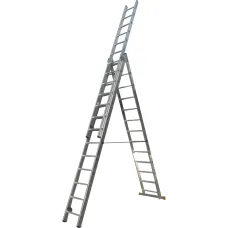 Лестница ELKOP VHR Profi 3x13 алюминиевая, 3 секции, 13 ступеней (38186)