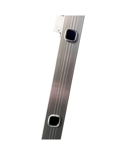 Драбина алюмінієва трисекційна GTM KME307 3x7 сходинок 1.9-4.07м (KME307)
