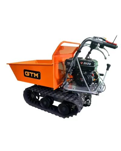 Візок думпер будівельний самохідний GTM D30MA 300 кг на гусеницях (7 к.с.)