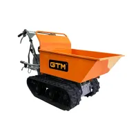 Візок думпер будівельний самохідний GTM D30MA 300 кг на гусеницях (7 к.с.)