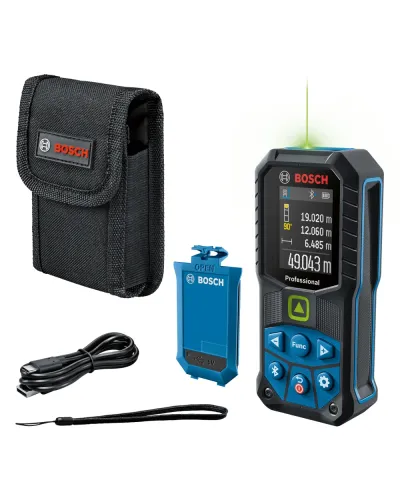 Лазерний далекомір Bosch GLM 50-27 CG USB-C (0601072U01)