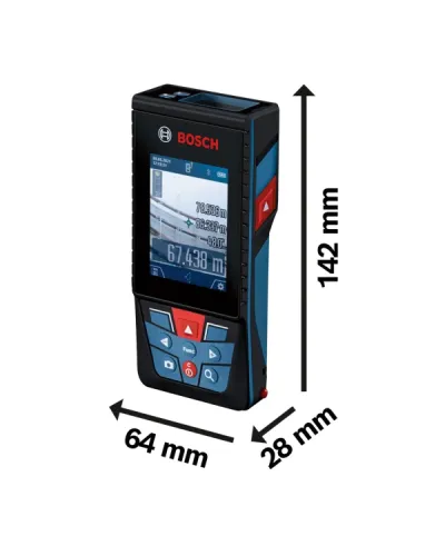 Лазерный дальномер Bosch Professional GLM 150-27 C с чехлом (0601072Z00)