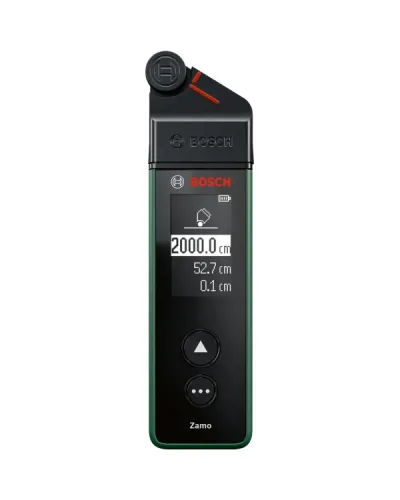 Лазерний далекомір Bosch Zamo IV Set з набором адаптерів у кейсі (0603672901)