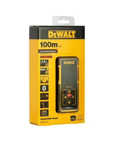 Далекомір лазерний DeWalt DW03101