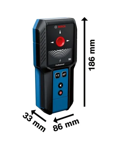Детектор Bosch Professional GMS 120-27 з чохлом (0601081700)