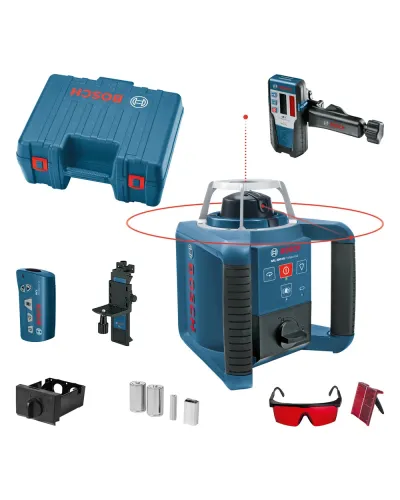 Лазерний ротаційний нівелір Bosch GRL 300 HV Professional SET (0601061501)