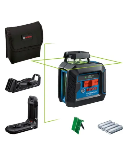 Лазерный нивелир Bosch Professional GLL 2-20 G с держателем (0601065000)