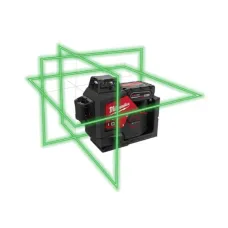 Акумуляторний лазерний нівелір Milwaukee M12 3PL-401C (зелений промінь) (4933478102)
