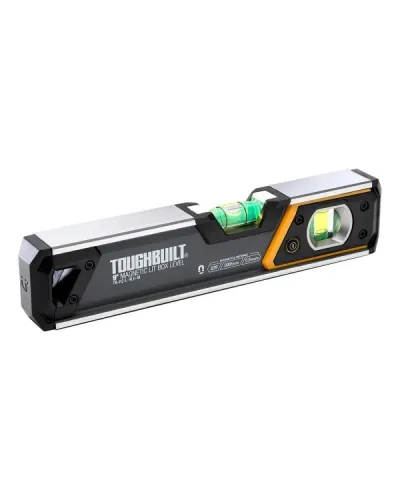 Рівень магнітний з підсвічуванням ToughBuilt (23 см) (TB-H2-L-M23-LH-M)