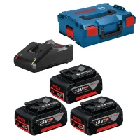 Стартовий набір Bosch GAL 18V-40 Professional / GBA 18V 5.0 Ah (3 шт.) (0615990L3T)