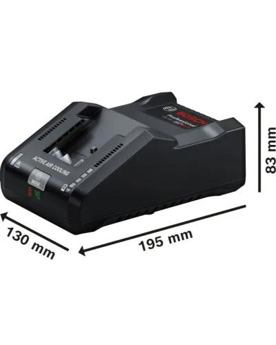 Зарядний пристрій для акумулятора Bosch GAL 18V-160 Professional (1600A02T5G)