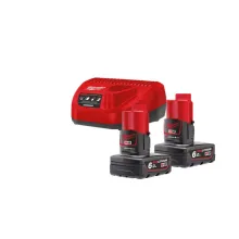 Энергокомплект Milwaukee M12 NRG-602 (4933451903)