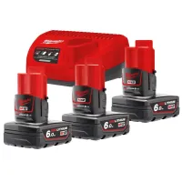 Енергокомплект Milwaukee M12 NRG-603 (4933459208)