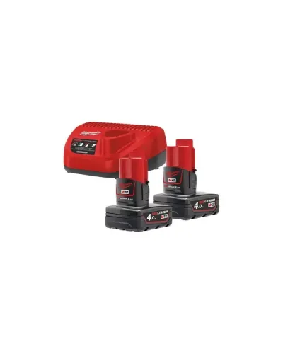 Енергокомплект Milwaukee M12 NRG-402 (4933459211)