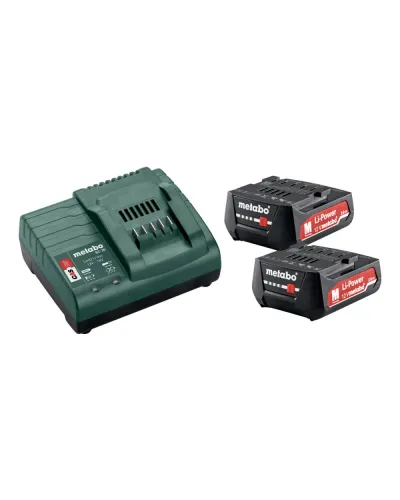 Базовий комплект Metabo LiHD 12 В (2x2.0 Аh) (685300000)
