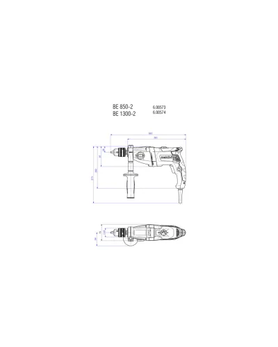Дриль Metabo BEV 1300-2 (600574810)