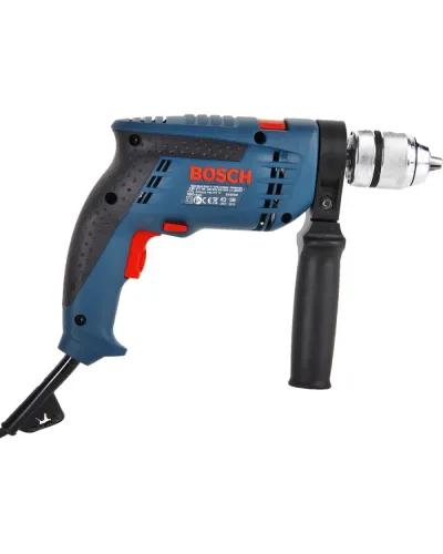 Ударная дрель Bosch GSB 13 RE сетевая, БЗП, 0.6 кВт (0601217100)