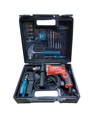 Ударний дриль Makita M8100KX2 + аксесуари (M8100KX2)