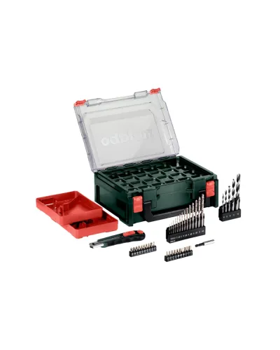 Акумуляторний дриль-шурупокрут Metabo PowerMaxx BS Basic Set (600080710)