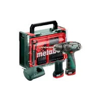 Акумуляторний ударний дриль-шуруповерт Metabo PowerMaxx SB Basic Set (600385710)