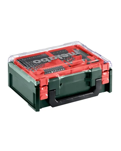 Акумуляторний ударний дриль-шуруповерт Metabo PowerMaxx SB Basic Set (600385710)