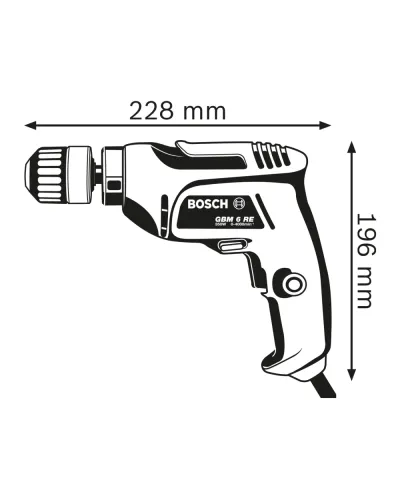Дриль Bosch GBM 6 RE (0601472600)