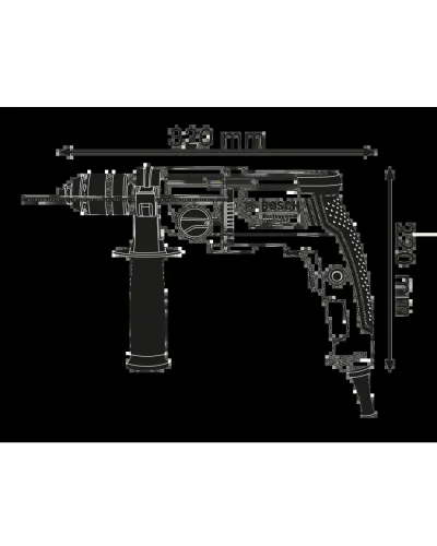 Дрель Bosch GBM 13-2 RE (06011B2000)