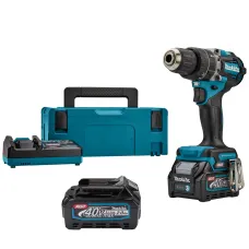 Акумуляторний ударний дриль-шуруповерт Makita XGT 40 V MAX HP002GA201 (HP002GA201)