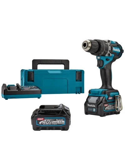 Акумуляторний ударний дриль-шуруповерт Makita XGT 40 V MAX HP002GA201 (HP002GA201)