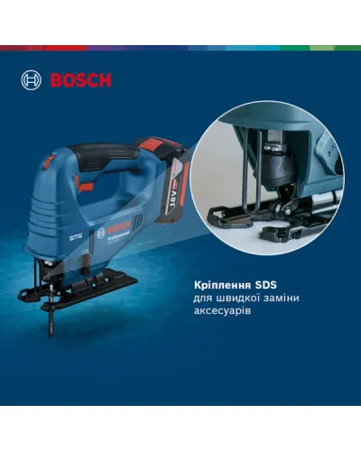 Акумуляторний безщітковий лобзик Bosch Professional GST 183-LI Solo C (без АКБ і ЗП) (06015B7020)