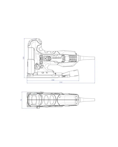 Електролобзик Metabo STE 100 QUICK (601100000)