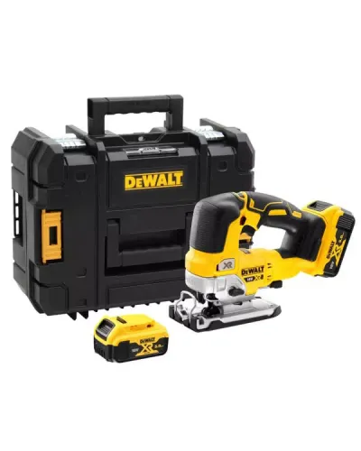 Пила лобзикова акумуляторна безщіткова DeWALT DCS334P2 (DCS334P2)