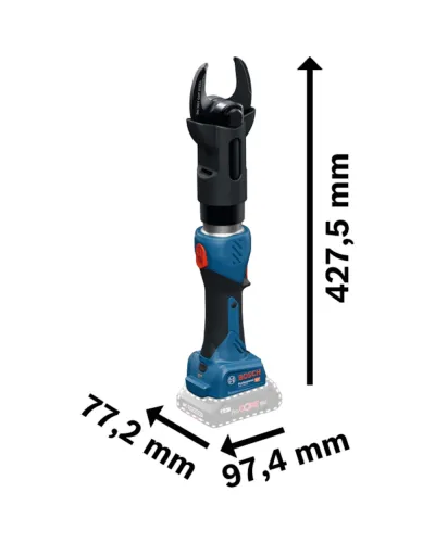 Акумуляторний гідравлічний різак Bosch GKH 18V-50 Professional у кейсі (без АКБ і ЗП) (06019P0000)