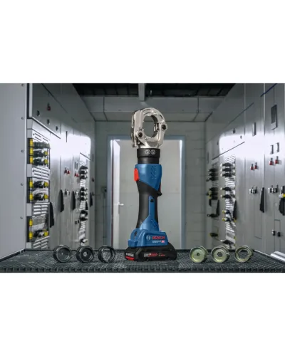 Акумуляторний гідравлічний обтискач кабелю Bosch GPH 18V-60 Professional у кейсі (без АКБ і ЗП) (06019P0100)