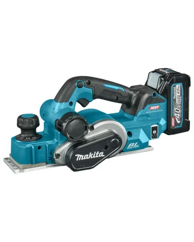 Акумуляторний рубанок Makita XGT 40 V MAX KP001GM201 (АКБ і ЗП) (KP001GM201)