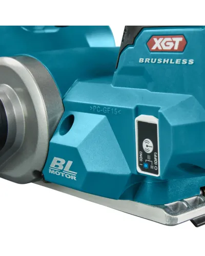 Акумуляторний рубанок Makita XGT 40 V MAX KP001GZ (без АКБ і ЗП) (KP001GZ)