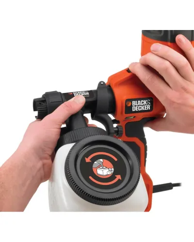 Фарбопульт електричний Black + Decker HVLP200 (HVLP200)