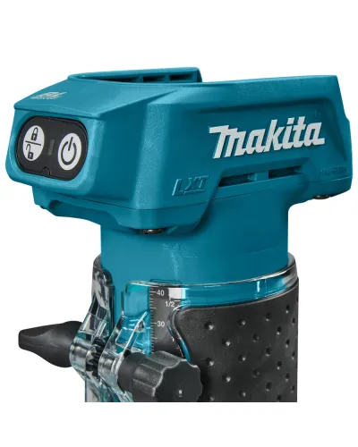 Акумуляторний кромочний фрезер Makita LXT 18 V MAX DRT52Z (без АКБ і ЗП) (DRT52Z)