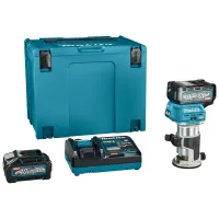 Акумуляторний кромочний фрезер Makita XGT 40 V MAX RT001GM210 (RT001GM210)