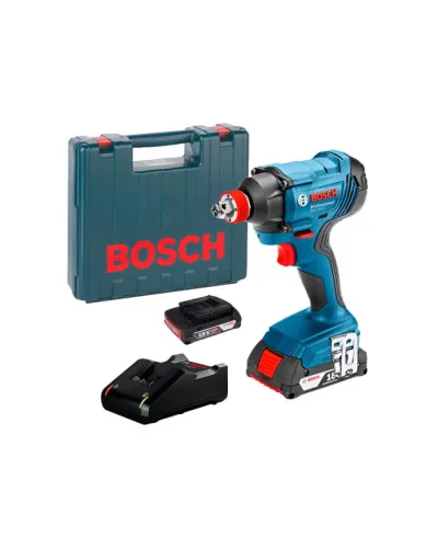Акумуляторний ударний гайковерт Bosch GDX 180-Li (АКБ + ЗП) (06019G5223)
