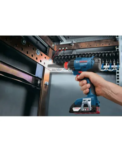 Акумуляторний ударний гайковерт Bosch GDX 180-Li (АКБ + ЗП) (06019G5223)